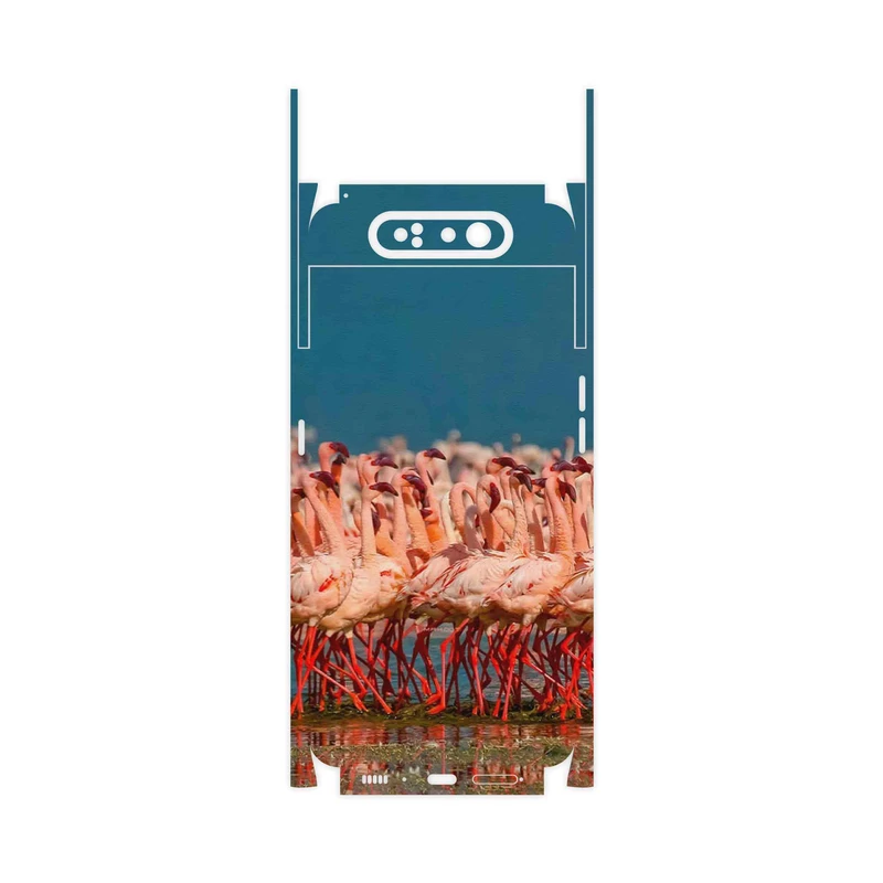 برچسب پوششی ماهوت مدل Flamingo-FullSkin مناسب برای گوشی موبایل سامسونگ Galaxy A80