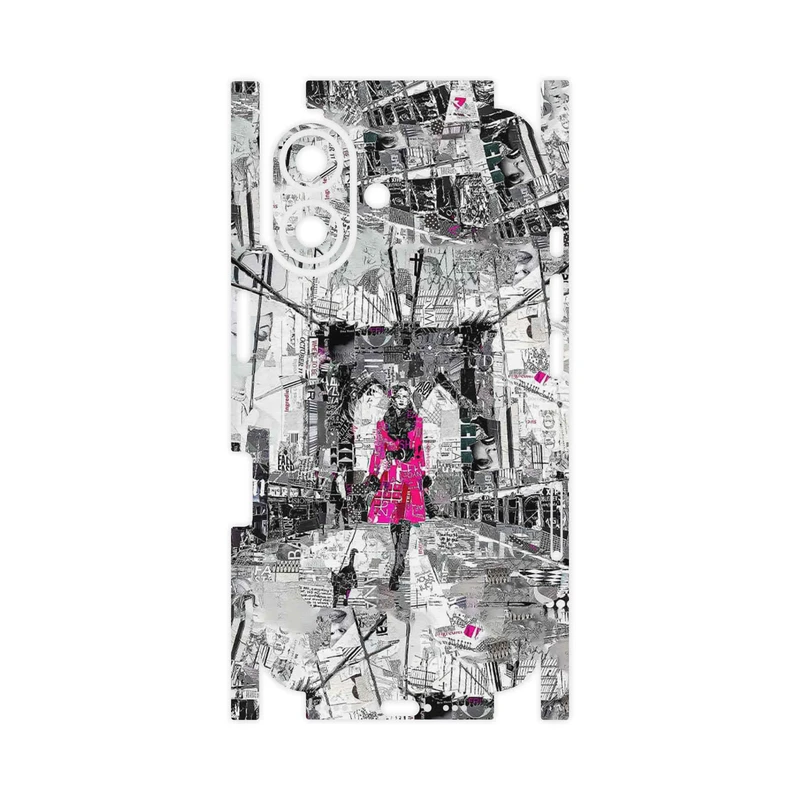 برچسب پوششی ماهوت مدل Collage of Catwalk Bridge-FullSkin مناسب برای گوشی موبایل اپل iPhone 16