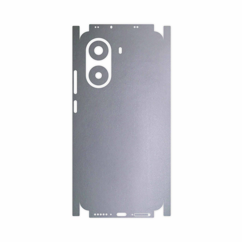 برچسب پوششی ماهوت مدل Matte-Silver-FullSkin مناسب برای گوشی موبایل شیائومی Poco X7 Pro