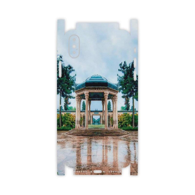 برچسب پوششی ماهوت مدل HAFEZ-Tomb-FullSkin مناسب برای گوشی موبایل اپل iPhone X