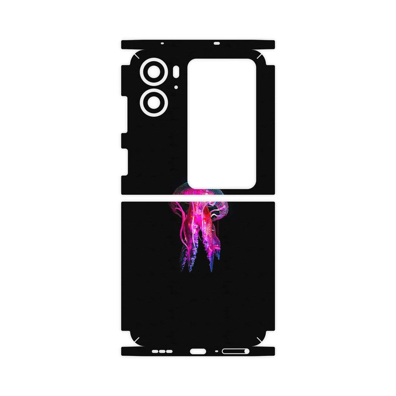 برچسب پوششی ماهوت مدل jellyfish-FullSkin مناسب برای گوشی موبایل اپو Find N2 Flip