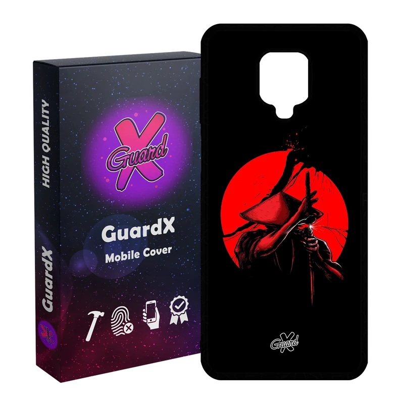 کاور گارد ایکس طرح Samurai مدل Glass10251 مناسب برای گوشی موبایل شیائومی Redmi Note 9S / Note 9 Pro / Note 9 Pro Max