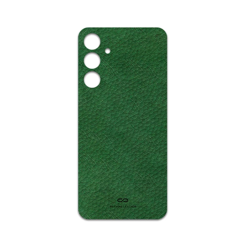 برچسب پوششی ماهوت مدل Green-Leather مناسب برای گوشی موبایل سامسونگ Galaxy A16 5G