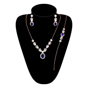 نیم ست نقره زنانه مدل Set053PbRo