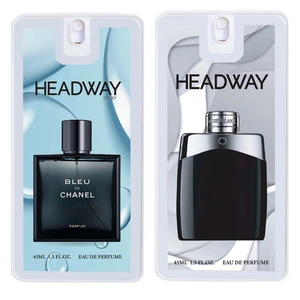 عطر جیبی مردانه هدوی استوری مدل مون بلان لجند و بلو شنل حجم 45 میلی لیتر مجموعه 2 عددی