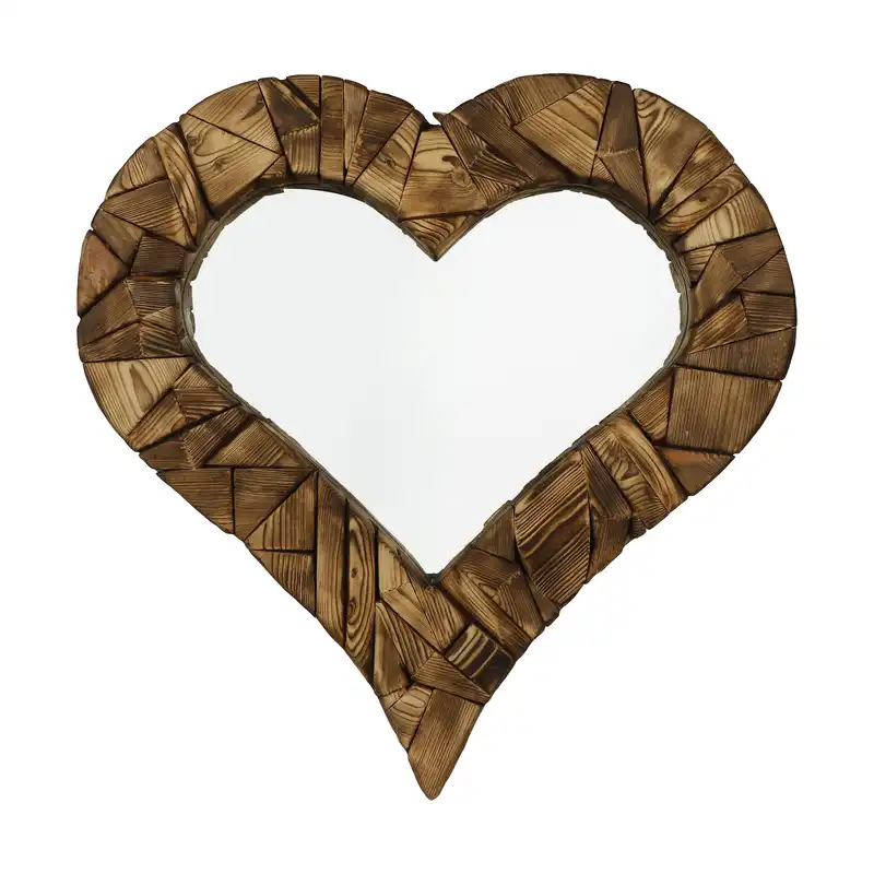 آینه طرح قلب مدل 7788