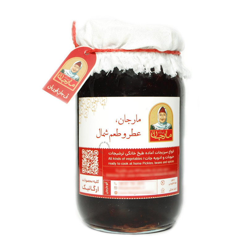 مربا گل گاوزبان مارجان - 720 گرم