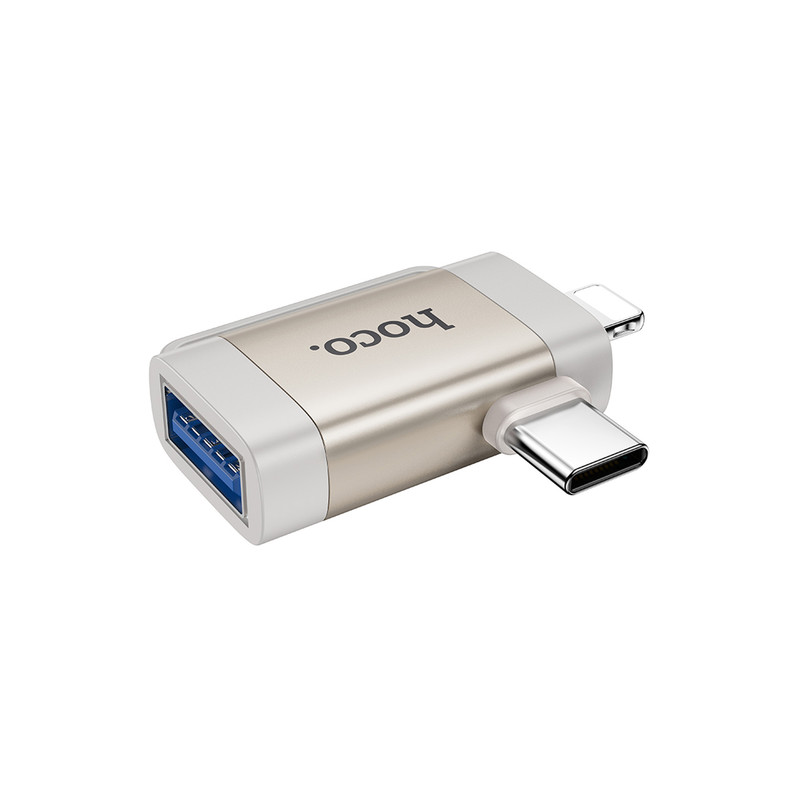 دانگل بلوتوث هوکو مدل UA31F (2IN1) USB-A TO IPHONE/TYPE-C