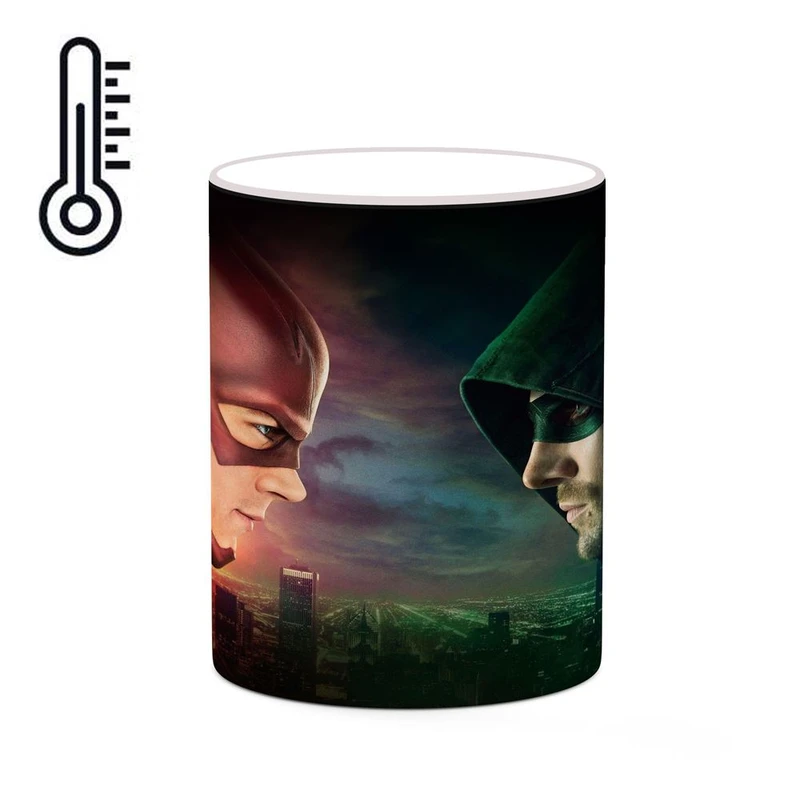 ماگ حرارتی کاکتی مدل فلش The Flash کد mgh40130