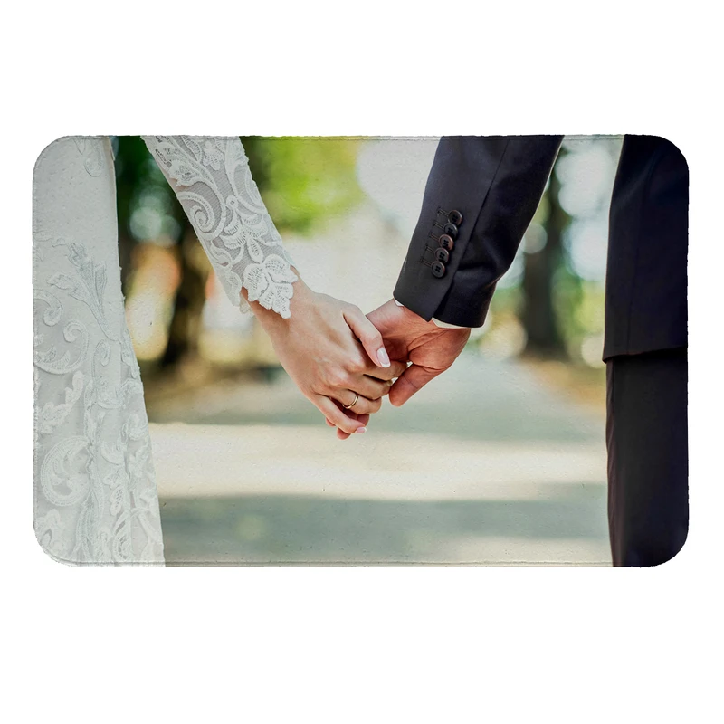  پادری طرح عروس و داماد کد 5834 سایز 60 × 40 سانتی‌متر