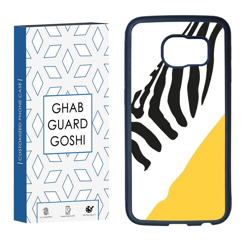 کاور قاب گارد گوشی طرح گورخر کد TPU-025 مناسب برای گوشی موبایل سامسونگ Galaxy S7