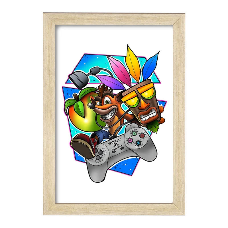 تابلو خندالو مدل گیمر (Gamer) کد F4296