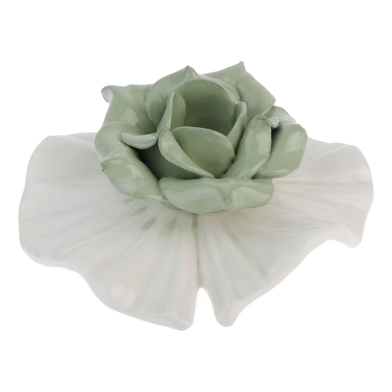 جاشمعی مدل نیلوفرسا مناسب برای شمع استوانه ای