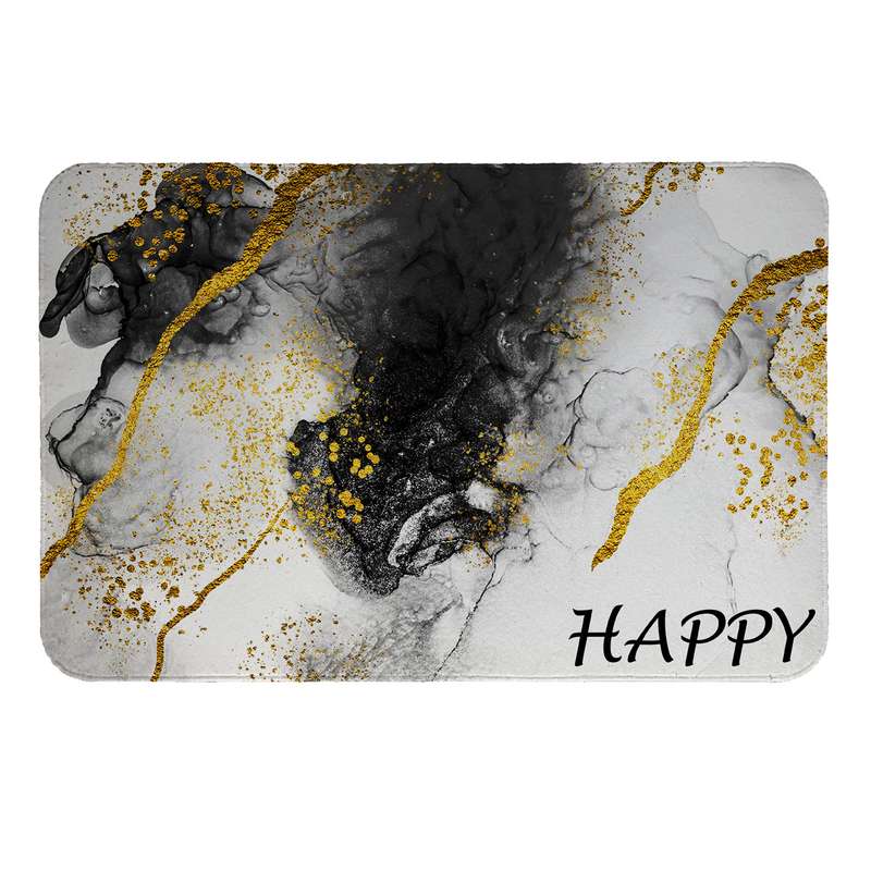 پادری  طرح Happy کد 8760 سایز 50 × 70 سانتی متر
