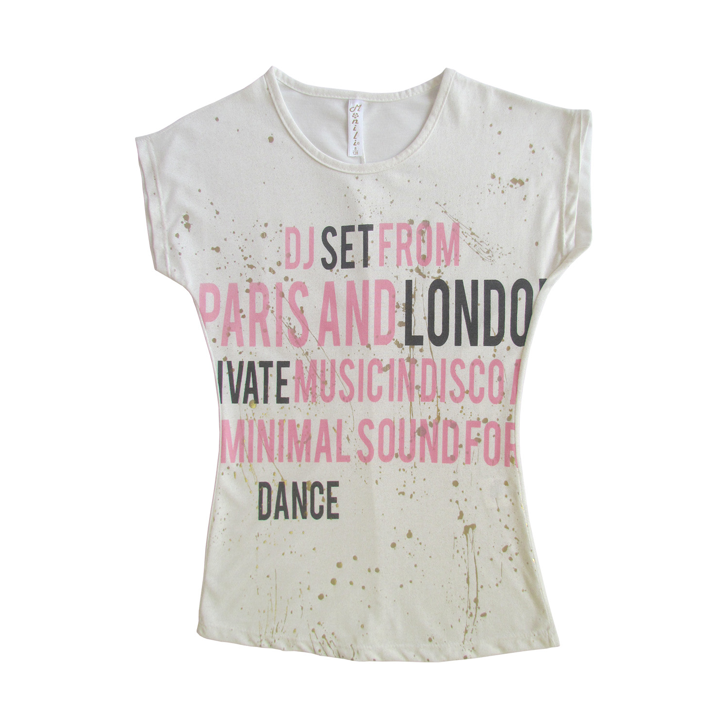 تی شرت دخترانه مانیلی مدل M-002