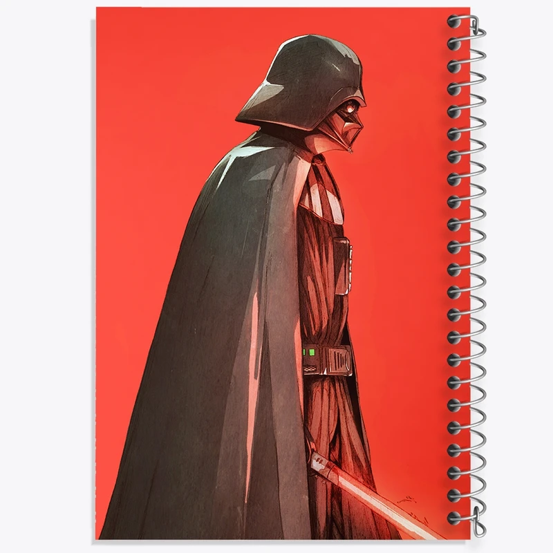 دفتر شطرنجی 50 برگ خندالو مدل جنگ ستارگان (Star Wars) کد F1780