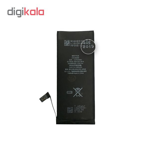 باتری آیفون مدل 0804-616 APN با ظرفیت 1810 میلی آمپر ساعت مناسب برای گوشی موبایل اپل iPhone 6