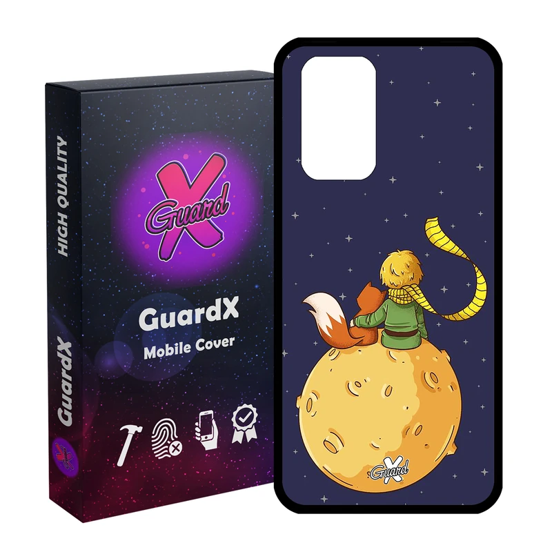 کاور گارد ایکس طرح Little Prince مدل Glass10003 مناسب برای گوشی موبایل شیائومی Redmi Note 10 Pro / Note 10 Pro Max
