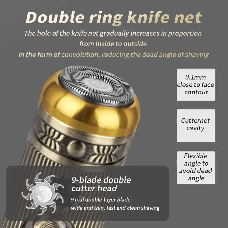 ماشین اصلاح موی بدن و صورت گرومینگ مدل YM-T50 به همراه ماشین اصلاح سر مدل 01