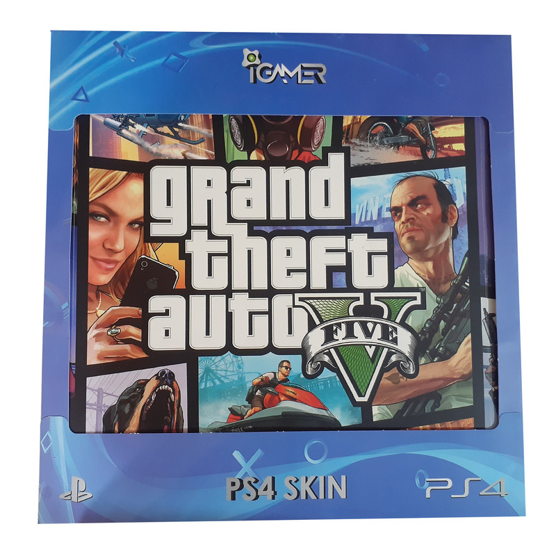 برچسب پلی استیشن ۴ مدل GTA