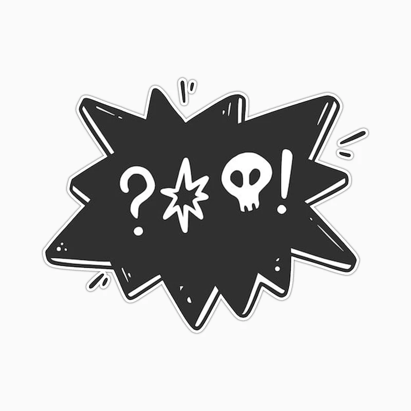 استیکر لپ تاپ و موبایل بووم طرح Goo کد BM45