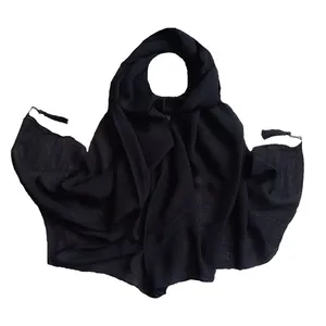 شال زنانه مدل نخی تابستونی ساده منگوله دار کد 2087