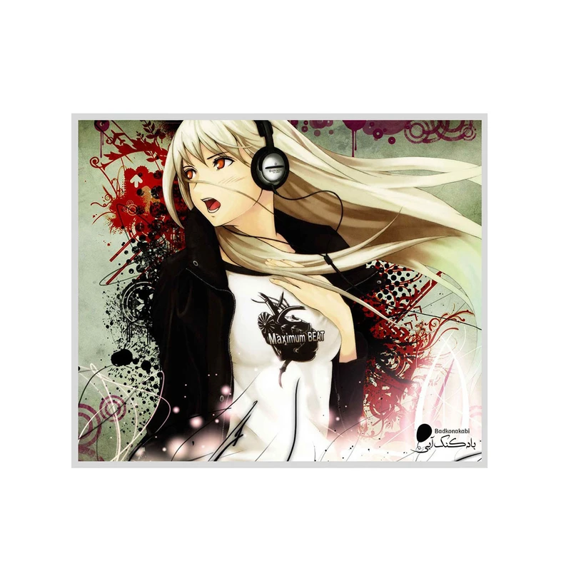  آویز تزیینی بادکنک آبی طرح انیمه مدل A9