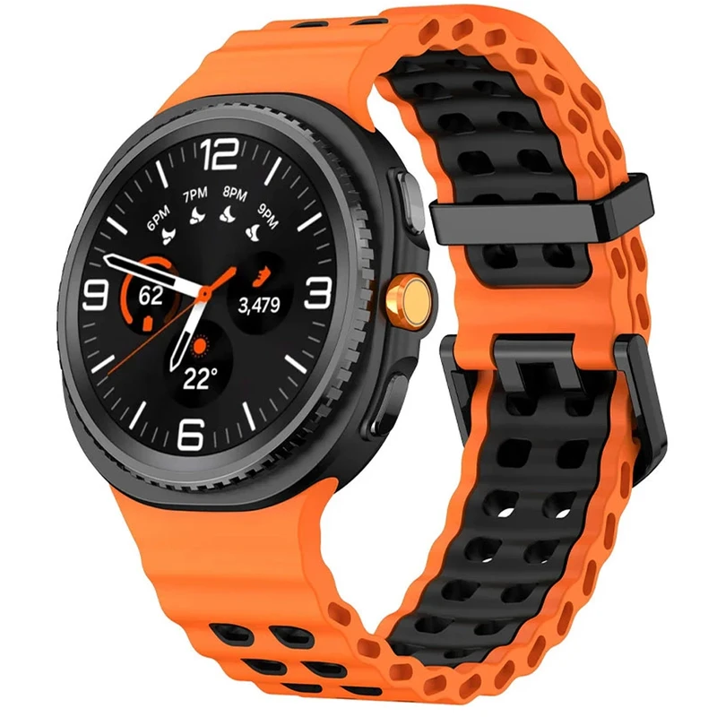 بند کینگدام مدل Marine8 مناسب برای ساعت هوشمند سامسونگ Galaxy Watch 8 44mm 