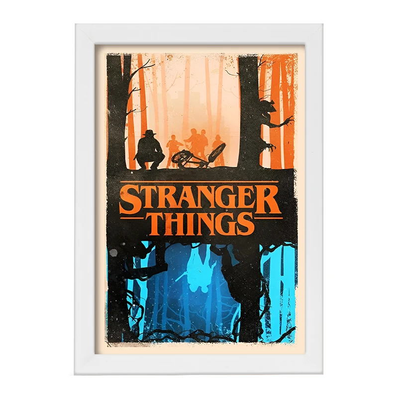 تابلو خندالو مدل استرنجر تینگز (Stranger Things) کد F10172