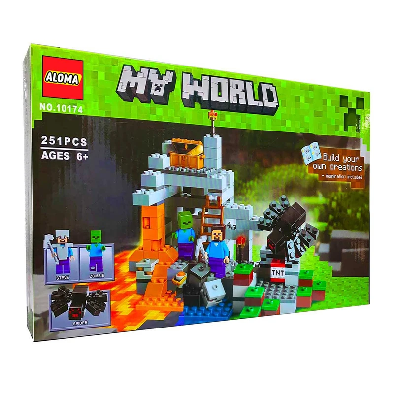 ساختنی آلوما مدل ماینکرفت کد 10174
