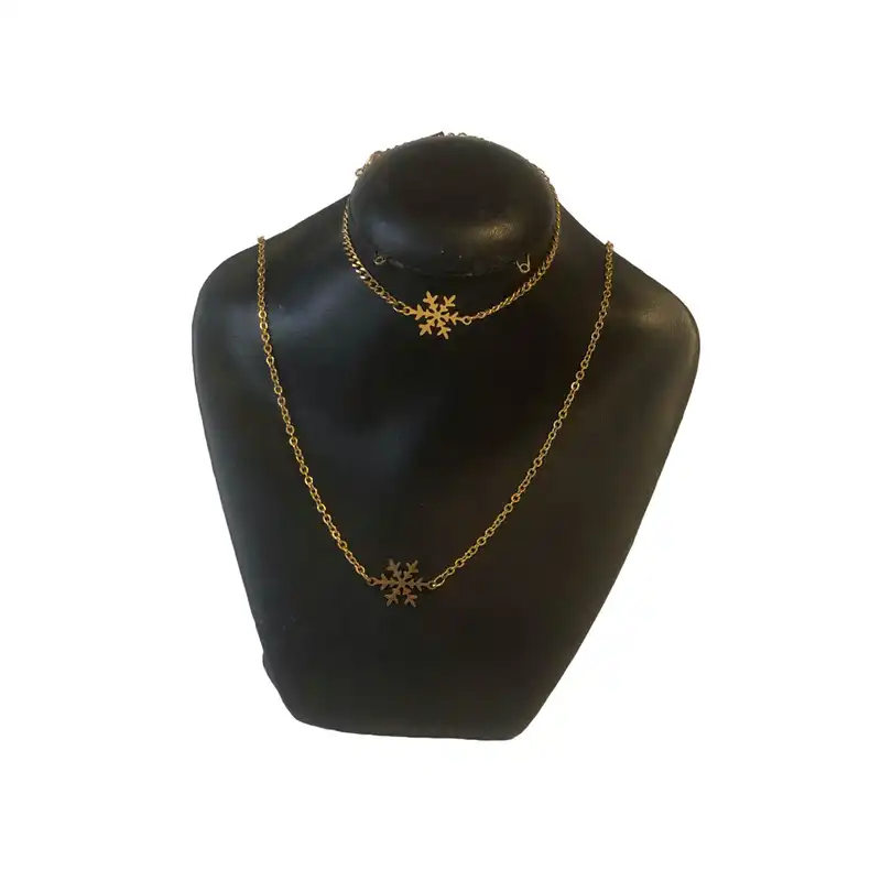 نیم ست زنانه مدل دونه برفی