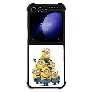 AKAM AMC-WSGZFLIP5-MINIONS3 Cover For Samsung Galaxy Z Flip 5