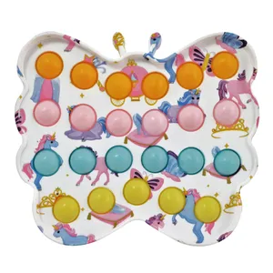 فیجت ضد استرس مدل پاپ ایت طرح پروانه ای کد 901015