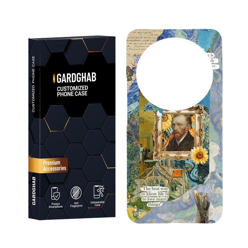 کاور گارد قاب مدل هنری مناسب برای گوشی موبایل شیائومی Mi 14 UItra