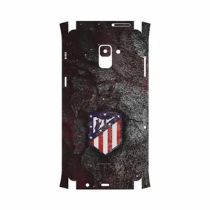 MAHOOT Atletico de Madrid-FullSkin Cover Sticker for Samsung Galaxy A8 Plus 2018