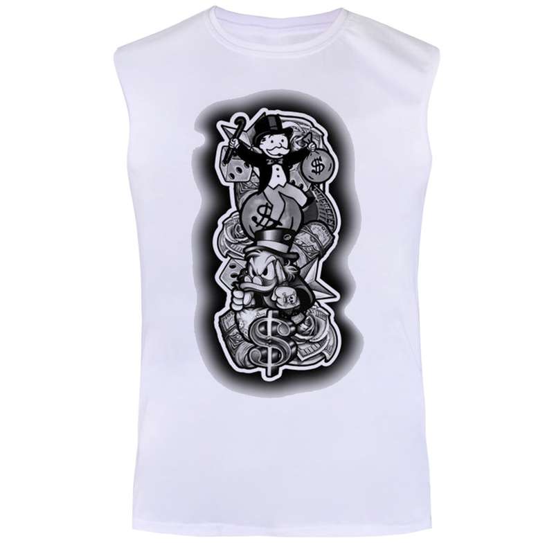 تاپ مردانه مدل  کد BA20 رنگ سفید