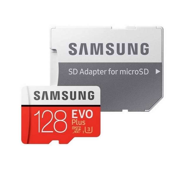 کارت حافظه microSDXC سامسونگ مدل Evo Plus کلاس 10 استاندارد UHS-I U3 سرعت 100MBps ظرفیت 128 گیگابایت به همراه آداپتور SD کارت حافظه microSDXC سامسونگ مدل Evo Plus کلاس 10 استاندارد UHS-I U3 سرعت 100MBps ظرفیت 128 گیگابایت به همراه آداپتور SD