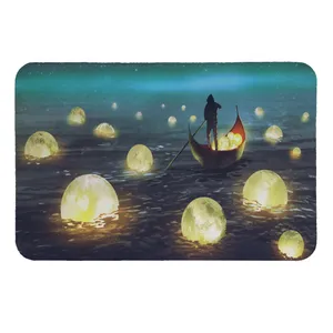 پادری طرح قایقران کد 6145 سایز 50 × 70 سانتی متر