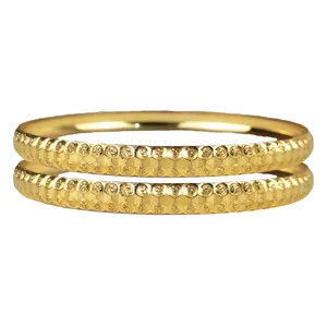 النگو زنانه مدل لایسا کد D20-SIZE3 بسته 2 عددی