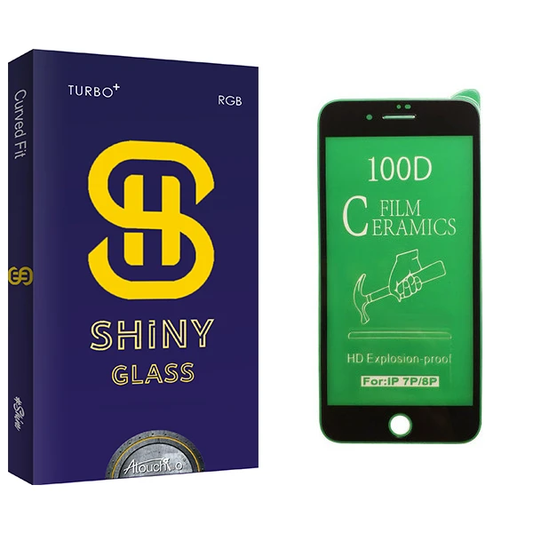 محافظ صفحه نمایش سرامیکی آتوچبو مدل Shiny Glass مناسب برای گوشی موبایل اپل iPhone 8 Plus