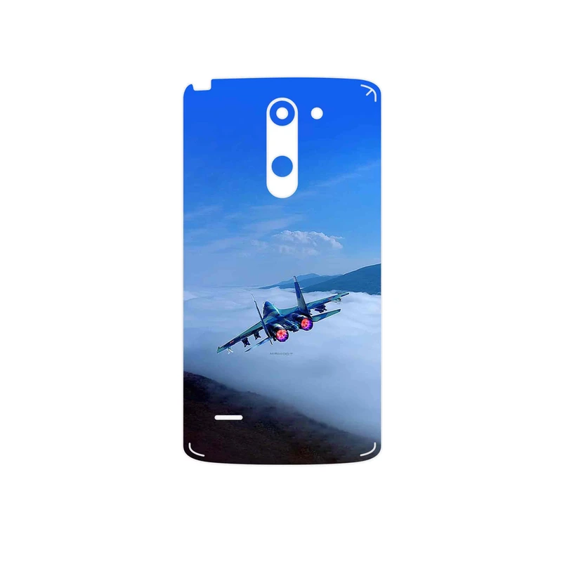 برچسب پوششی ماهوت مدل Fighter plane Su27 مناسب برای گوشی موبایل ال جی G3 Stylus