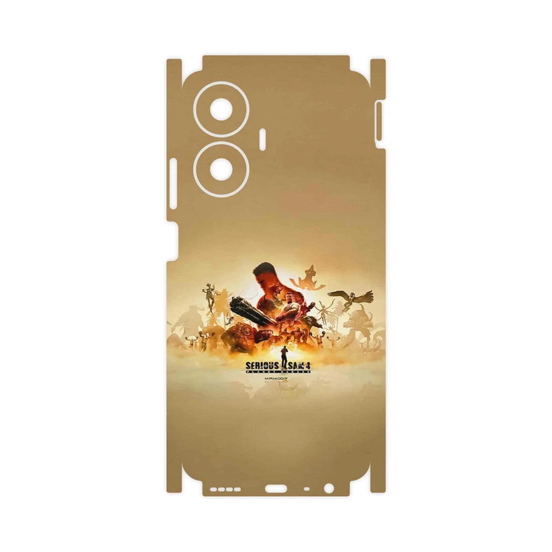 برچسب پوششی ماهوت مدل Serious Sam Game Series-FullSkin مناسب برای گوشی موبایل ریلمی C55