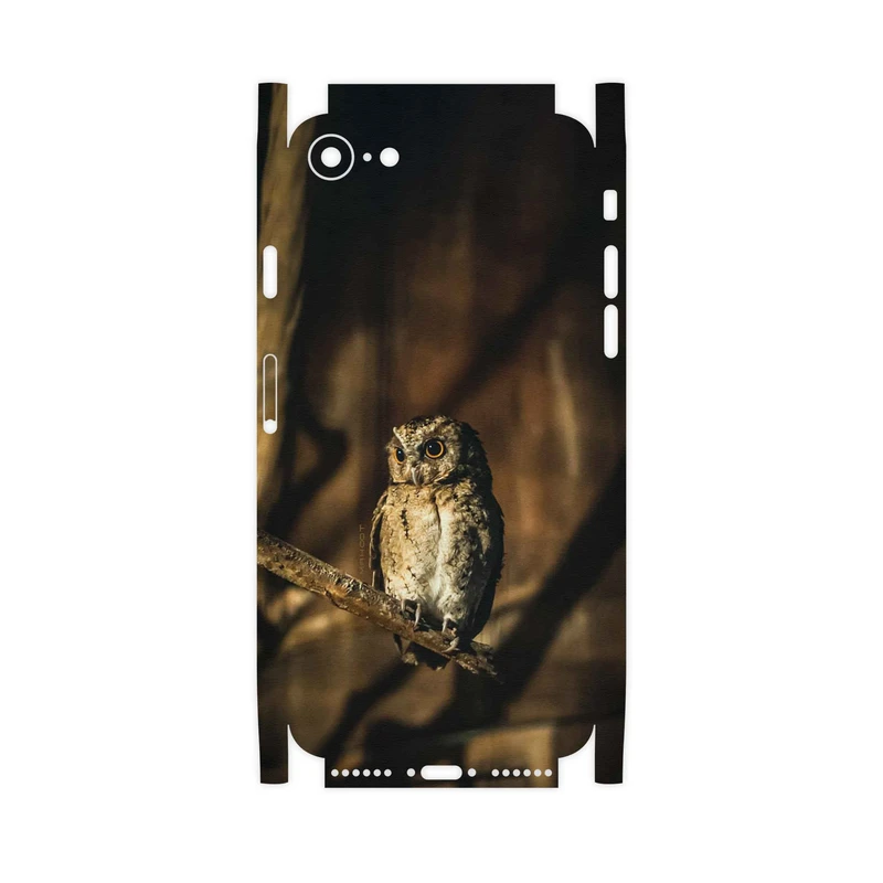برچسب پوششی ماهوت مدل Owl-FullSkin مناسب برای گوشی موبایل اپل iPhone SE 2022