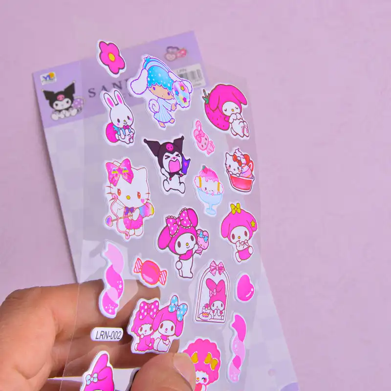 برچسب مدل برجسته طرح کرومی و ملودی