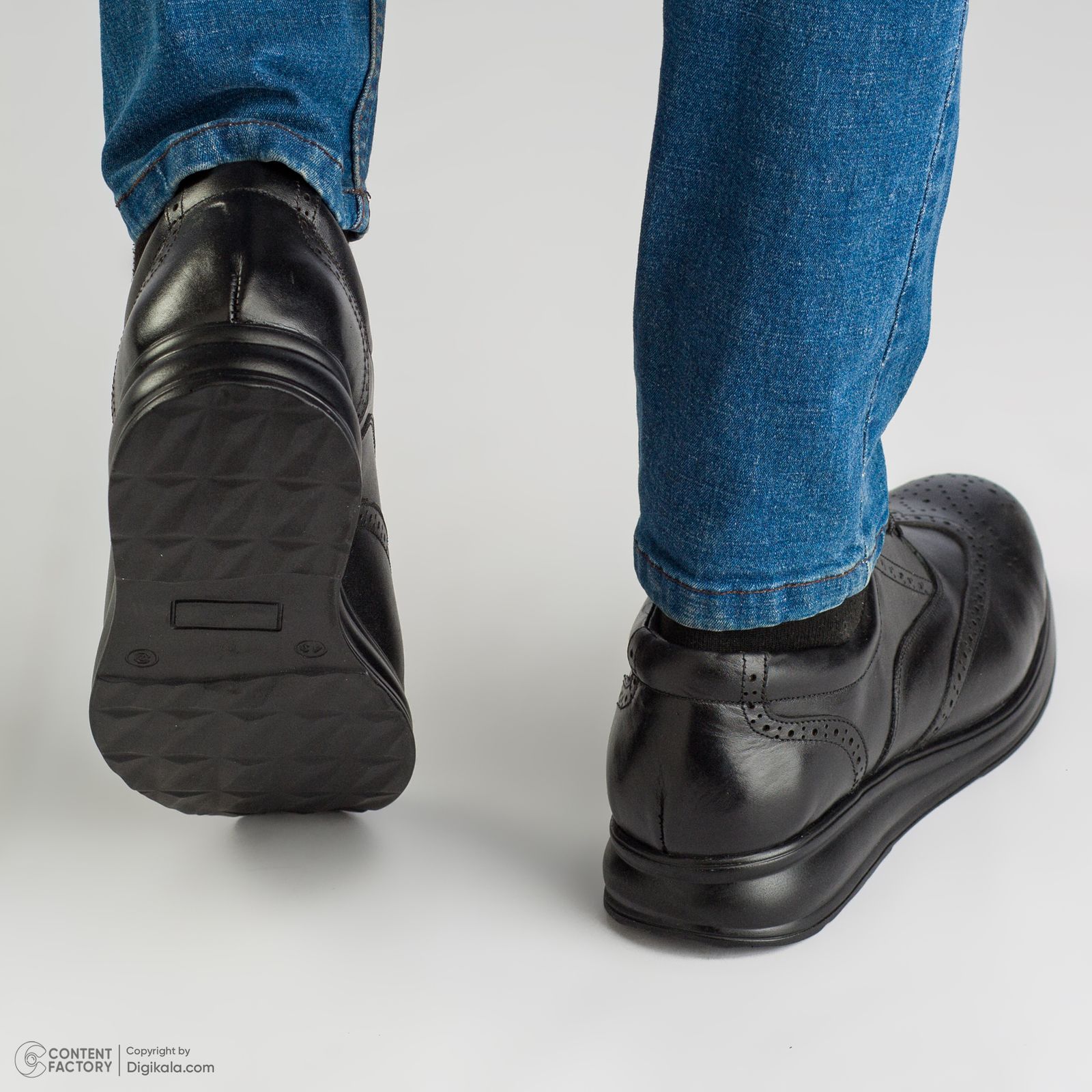 کفش روزمره مردانه چرم عطارد مدل چرم طبیعی کد SH51 -  - 4