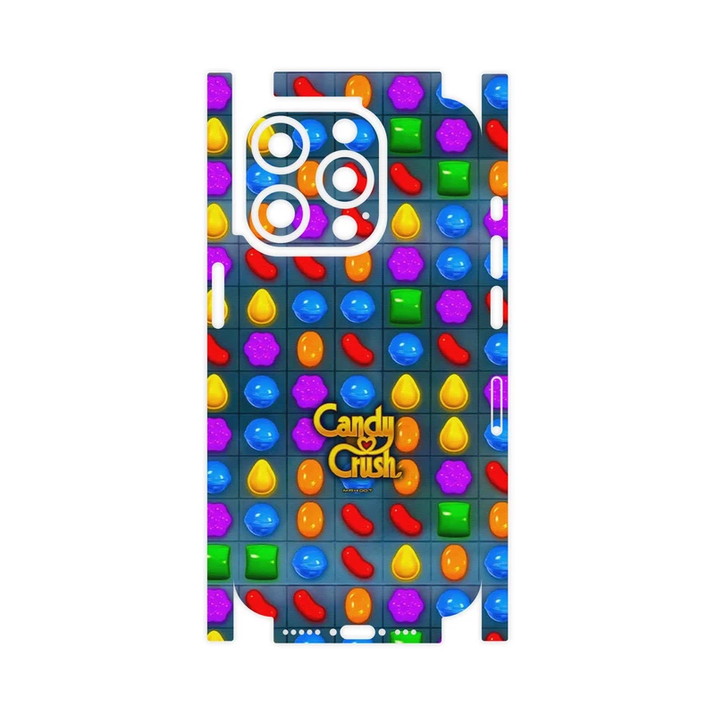 برچسب پوششی ماهوت مدل Candy Crush Game Series-FullSkin مناسب برای گوشی موبایل اپل iPhone 15 Pro