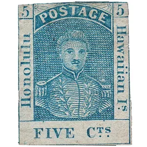 تمبر یادگاری مدل مهر نخورده سال 1857 آمریکا کد 8