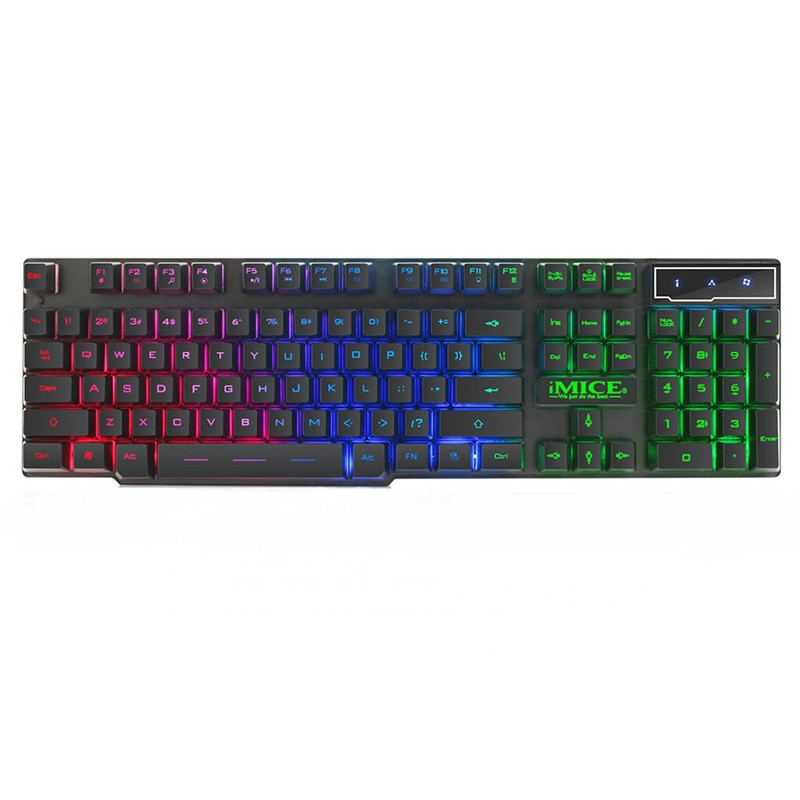 کیبورد مخصوص بازی آیمایس مدل iMice AK-600 RGB