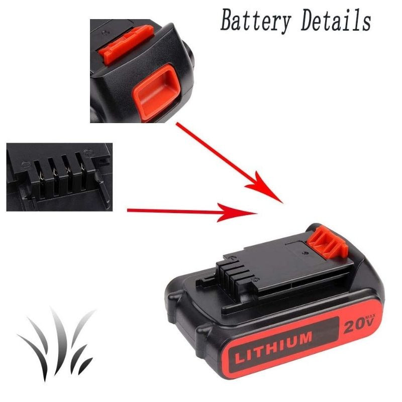 باتری لیتیوم 20 ولت 2.5 آمپر مدل vanon باتری لیتیوم 20 ولت 2.5 آمپر مدل vanon