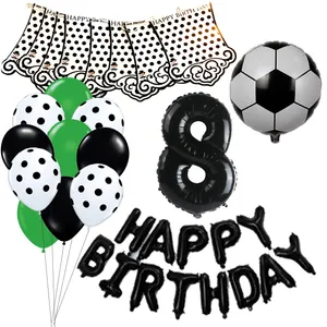 مجموعه 33 عددی تم تولد مستر تم طرح فوتبالی کد 8